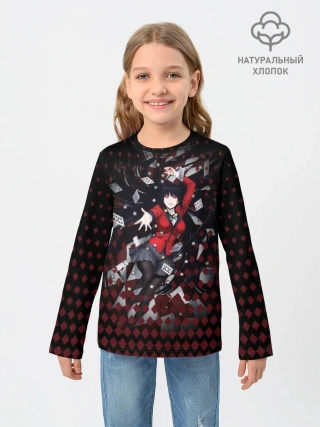 Детский лонгслив / Юмэко Джабами с картами