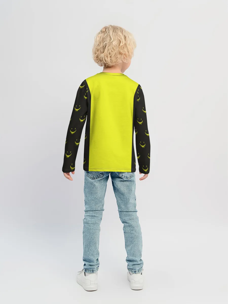 Детский лонгслив / Смайлик