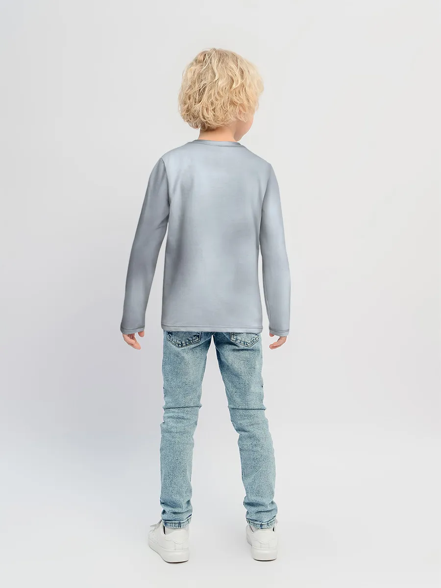 Детский лонгслив / Котенок