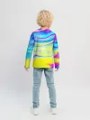Детский лонгслив / Разводы красок