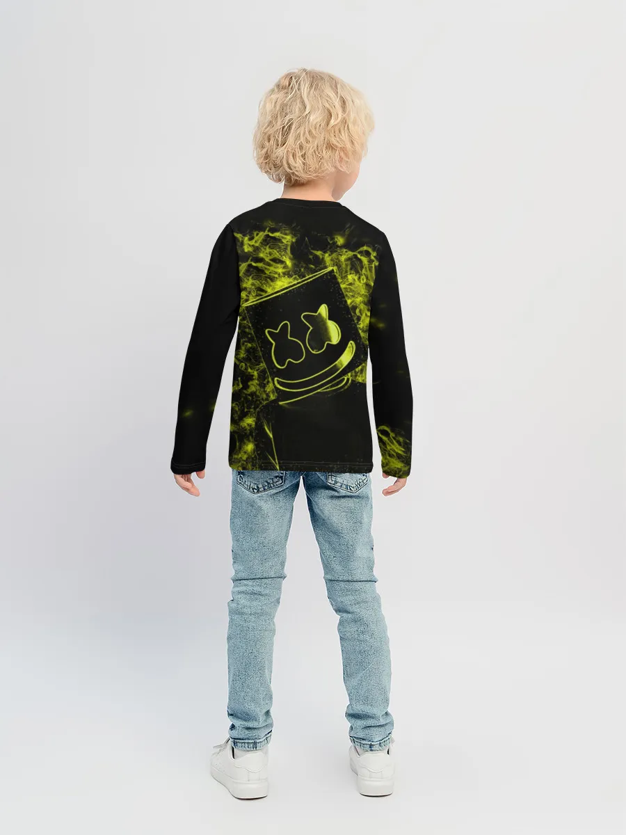 Детский лонгслив / Marshmello