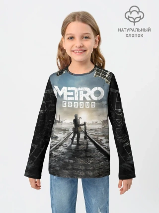 Детский лонгслив / Metro