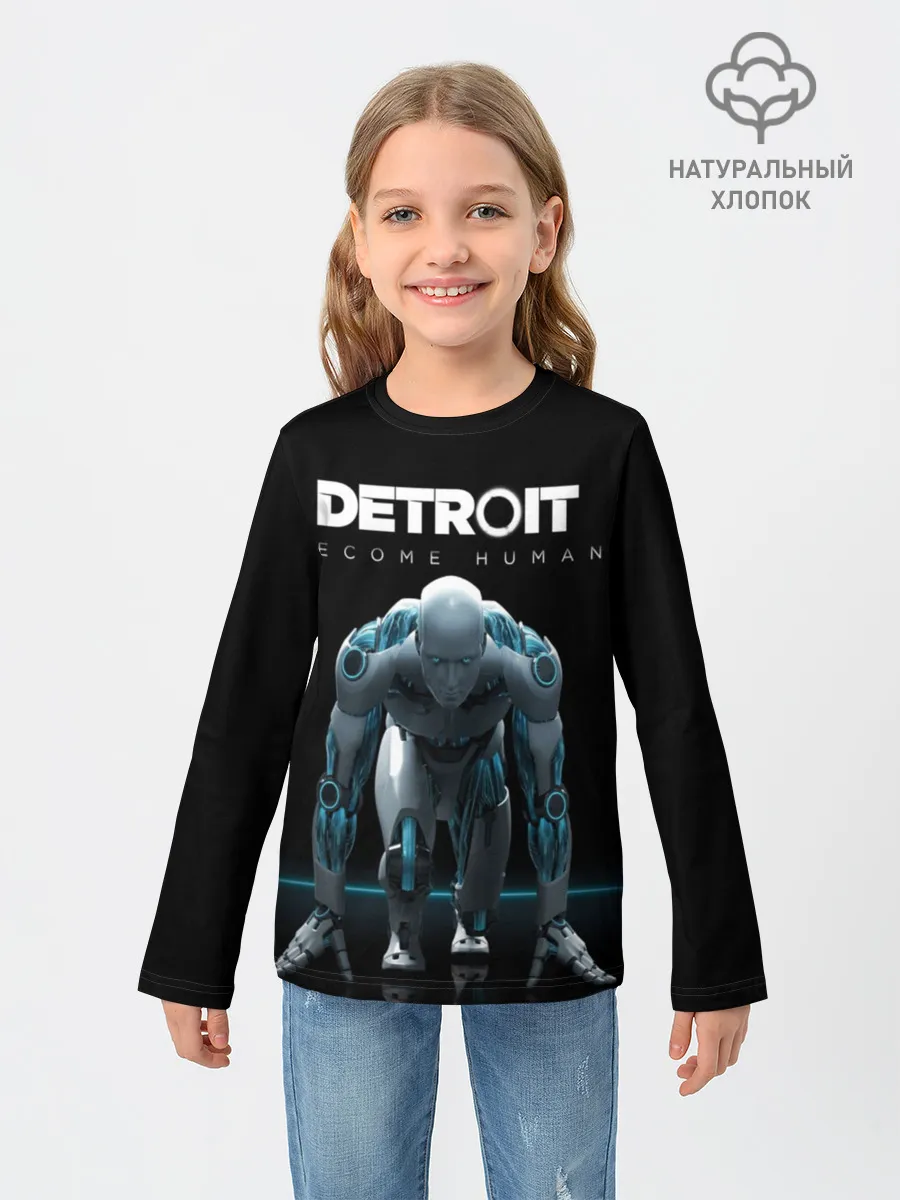 Детский лонгслив / Детройт: Стать человеком