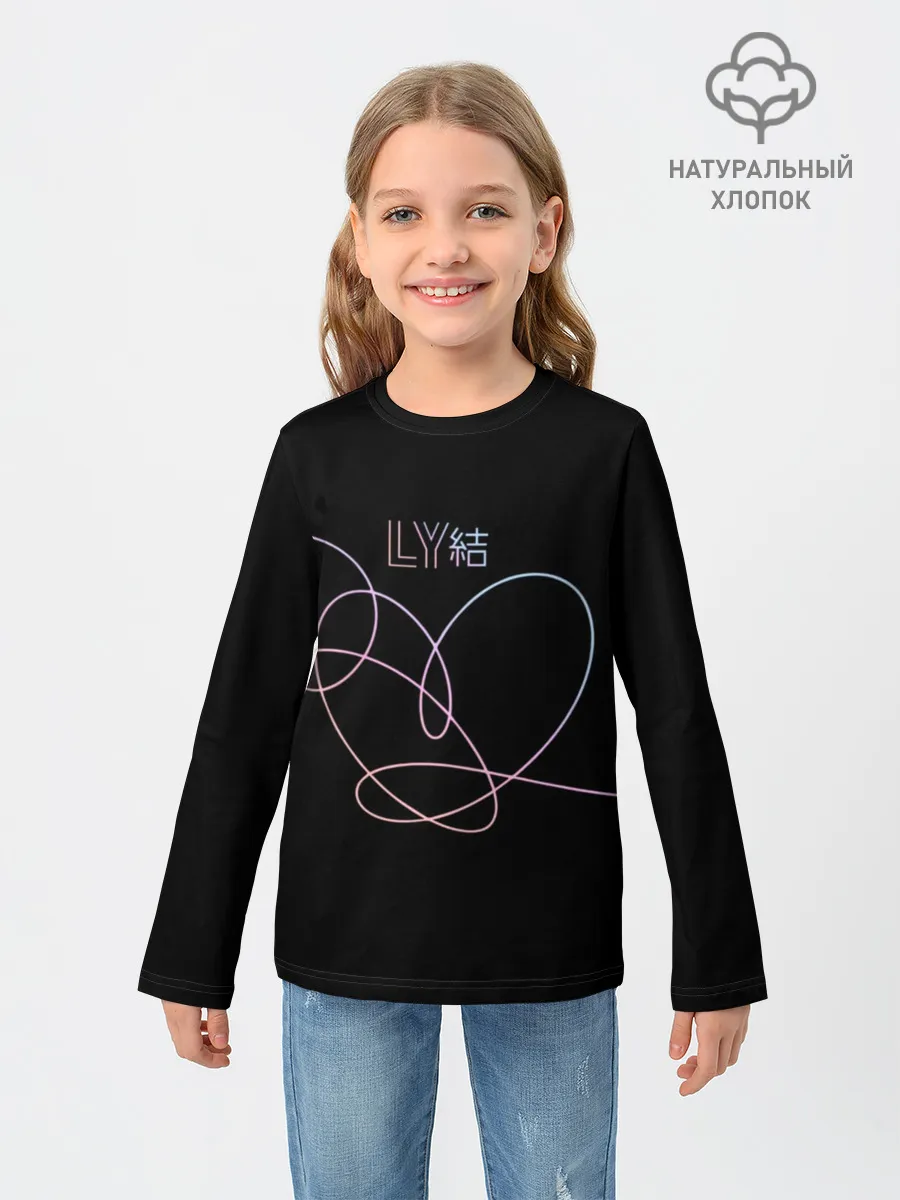 Детский лонгслив / BTS LOVE YOURSELF | БТС