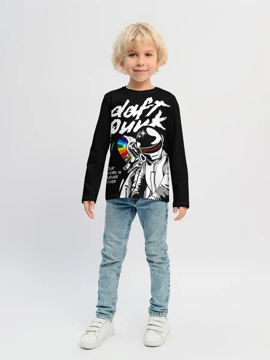 Детский лонгслив / Daft Punk