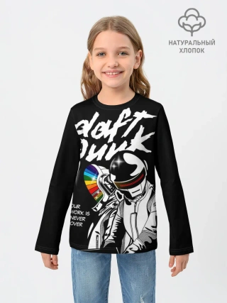Детский лонгслив / Daft Punk
