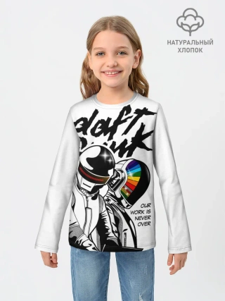 Детский лонгслив / Daft Punk