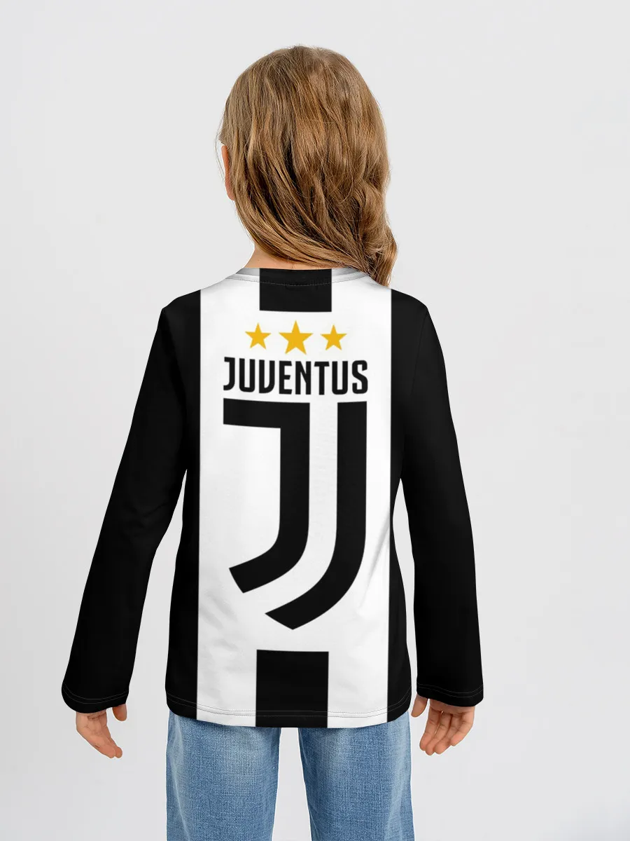 Детский лонгслив / Ювентус
