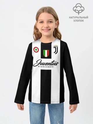 Детский лонгслив / Ювентус