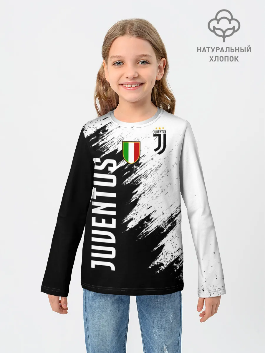 Детский лонгслив / Ювентус