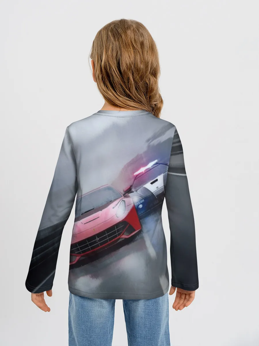 Детский лонгслив / NEED FOR SPEED