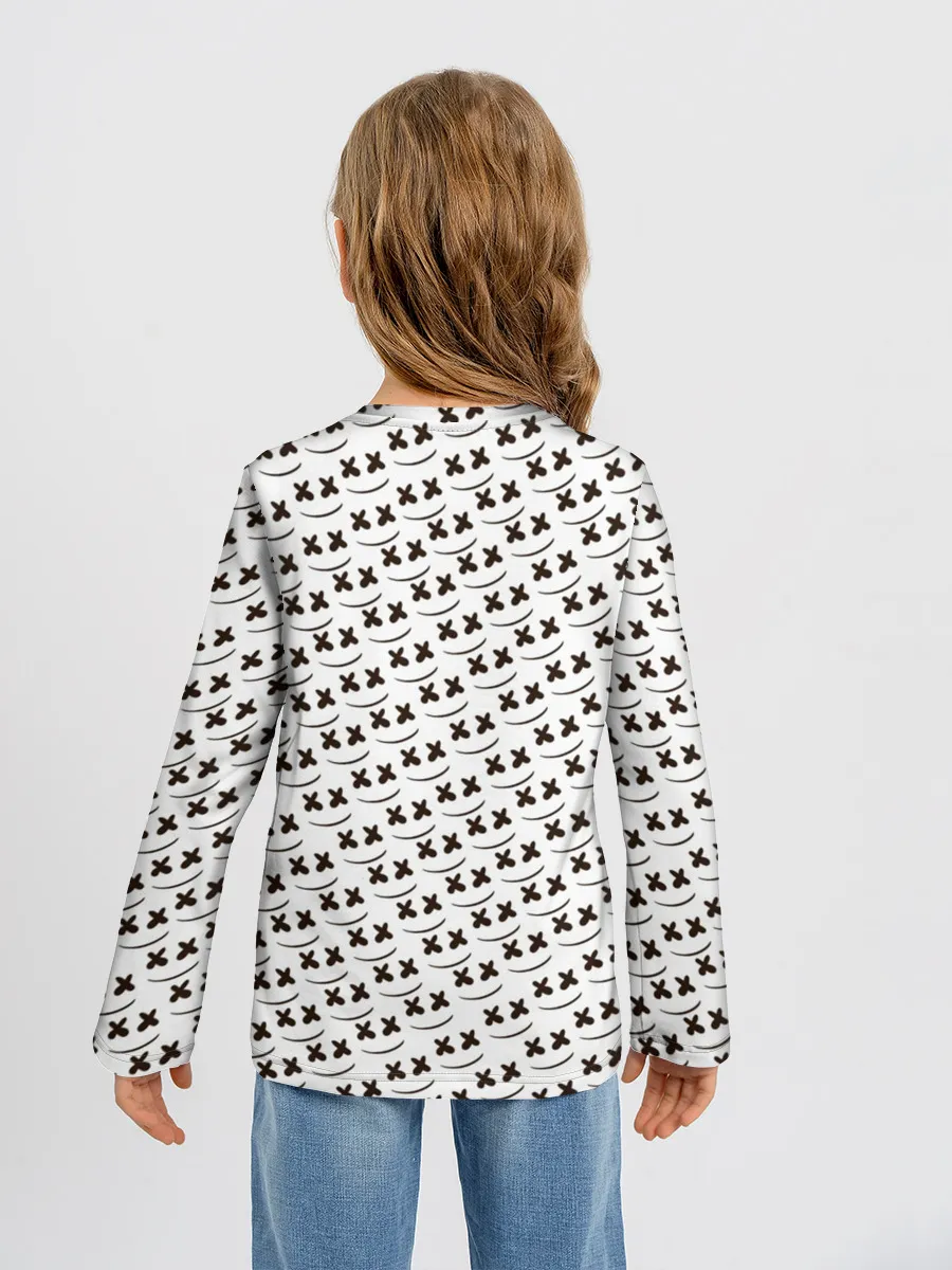 Детский лонгслив / Fortnite Marshmello