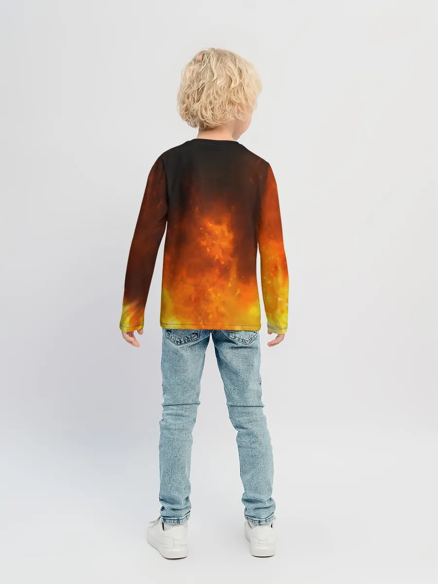 Детский лонгслив / Как приручить дракона