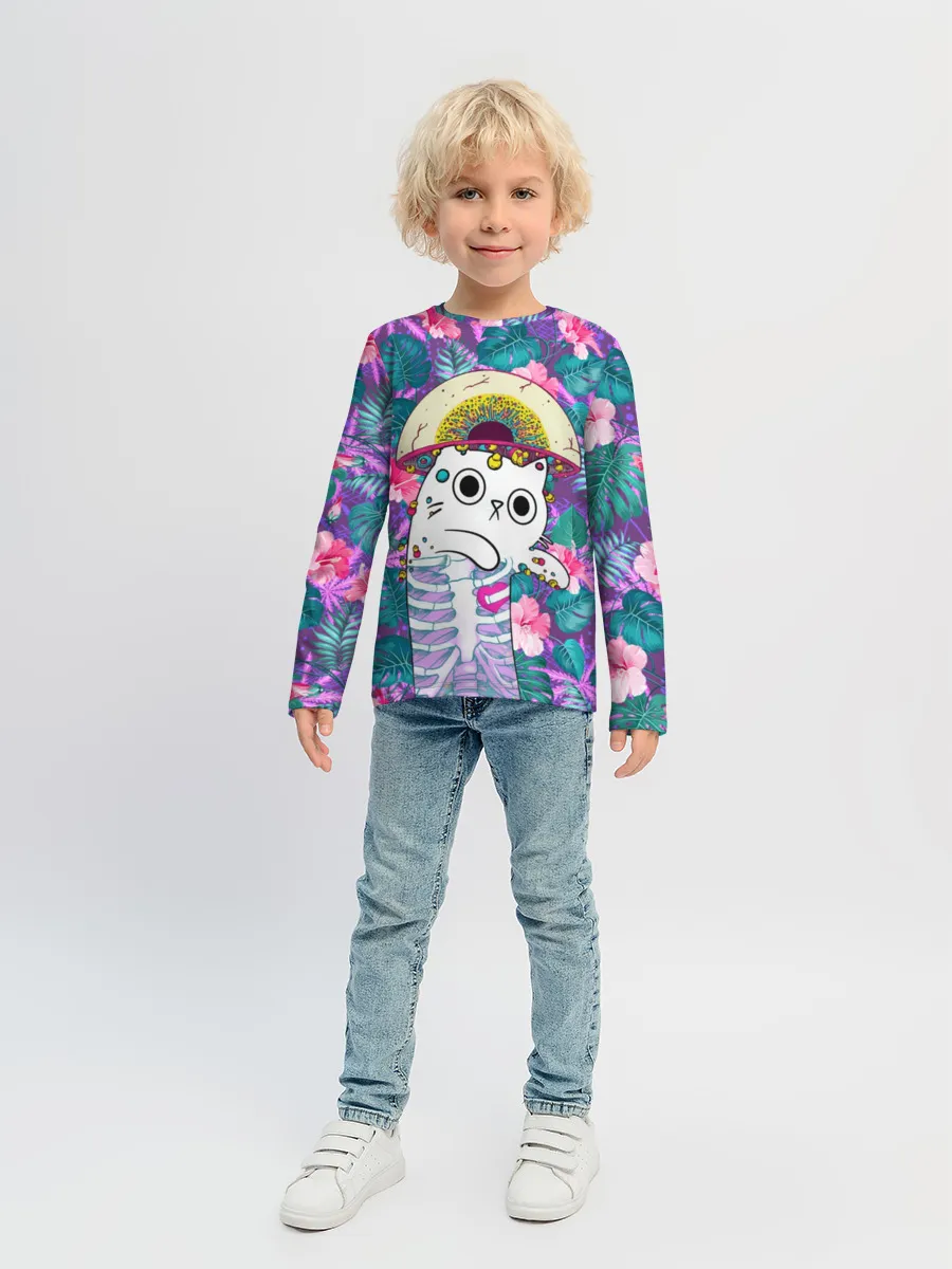 Детский лонгслив / Скелекот
