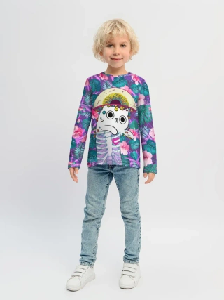 Детский лонгслив / Скелекот