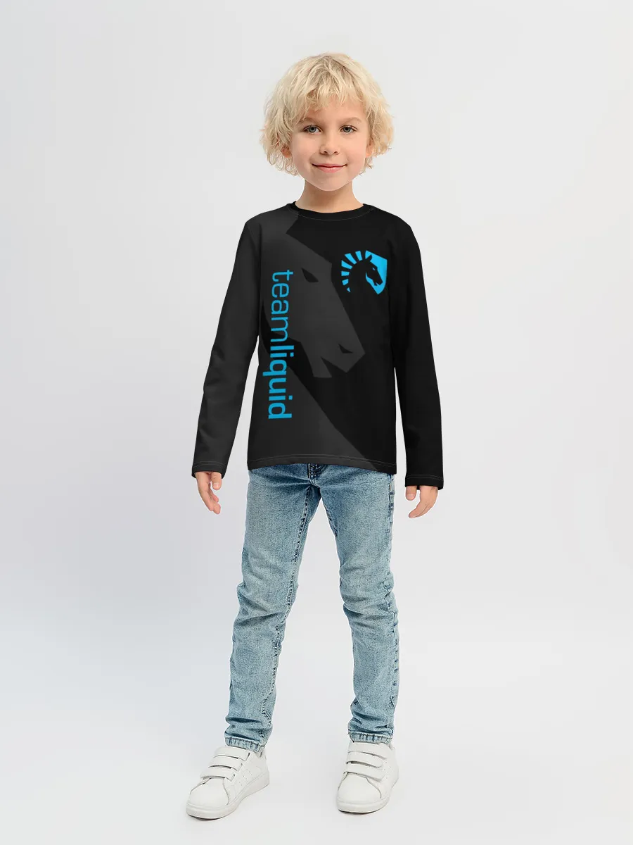 Детский лонгслив / TEAM LIQUID | ТИМ ЛИКВИД