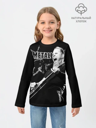 Детский лонгслив / Metallica