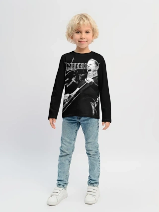Детский лонгслив / Metallica