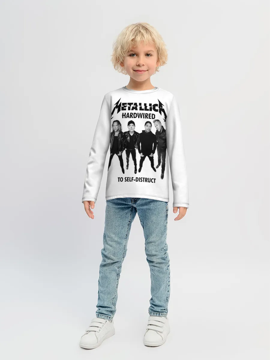 Детский лонгслив / Metallica