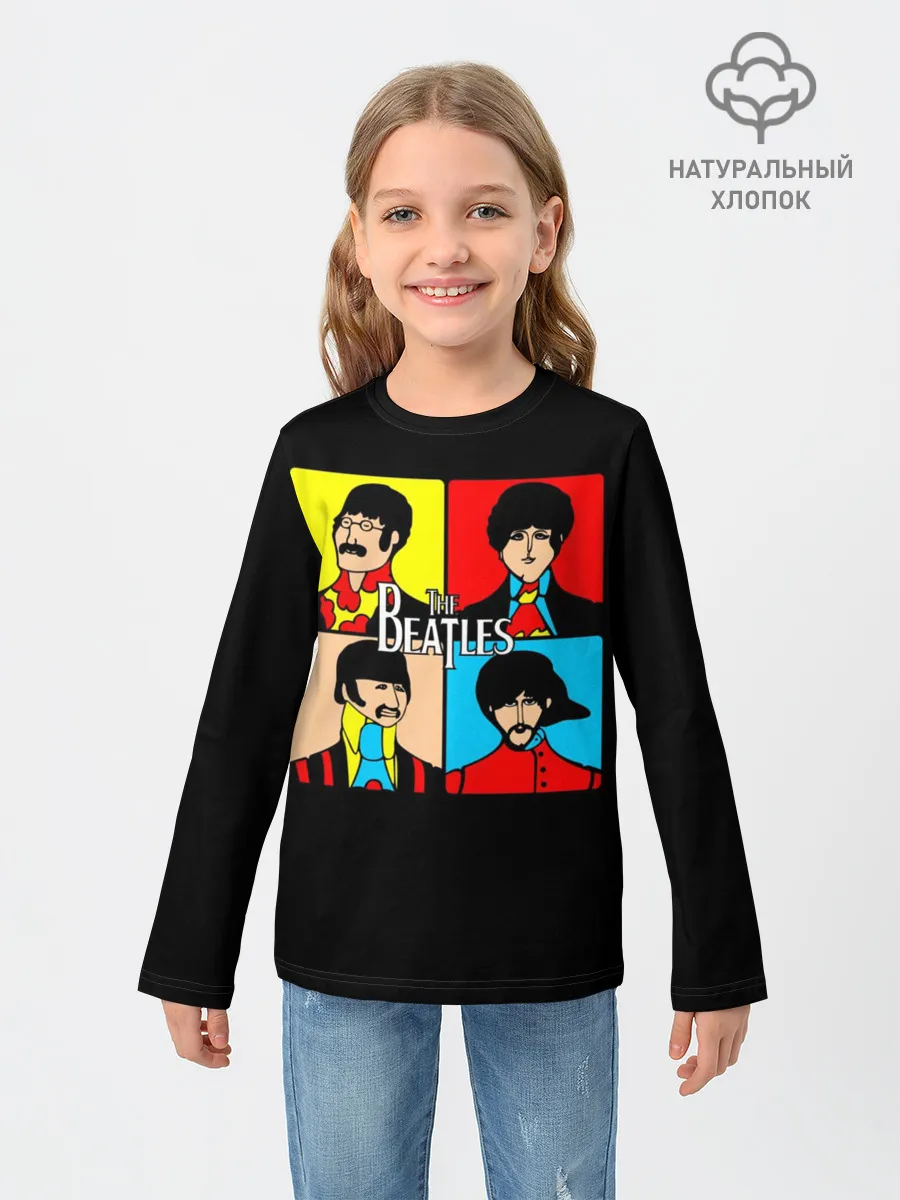 Детский лонгслив / The Beatles