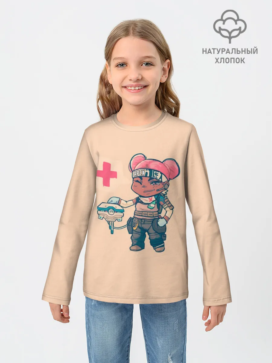 Детский лонгслив / Apex legends - Lifeline