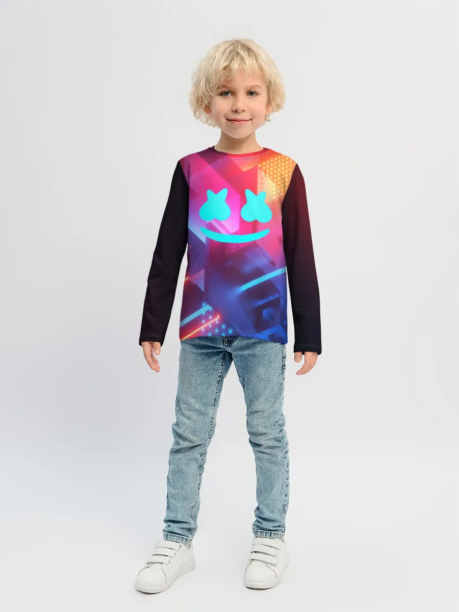 Детский лонгслив / Marshmello