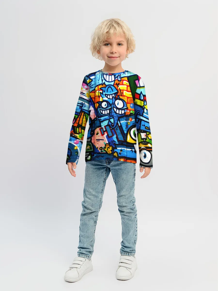 Детский лонгслив / GRAFFITI EXCLUSIVE