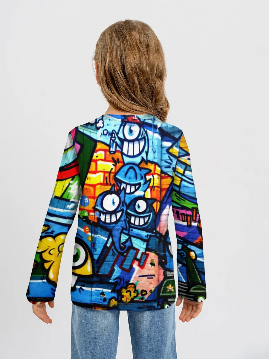 Детский лонгслив / GRAFFITI EXCLUSIVE