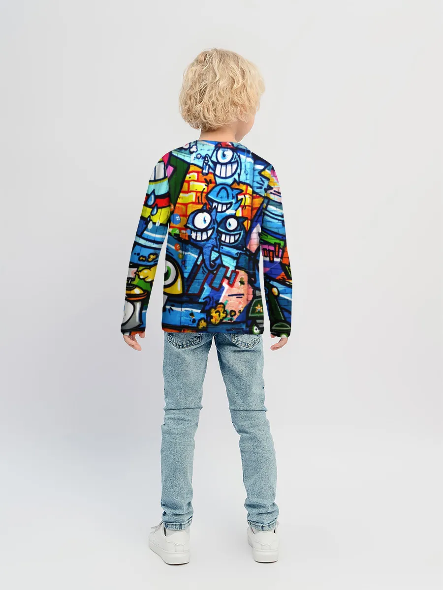 Детский лонгслив / GRAFFITI EXCLUSIVE