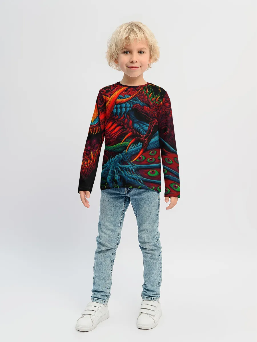 Детский лонгслив / CS GO:HYPER BEAST