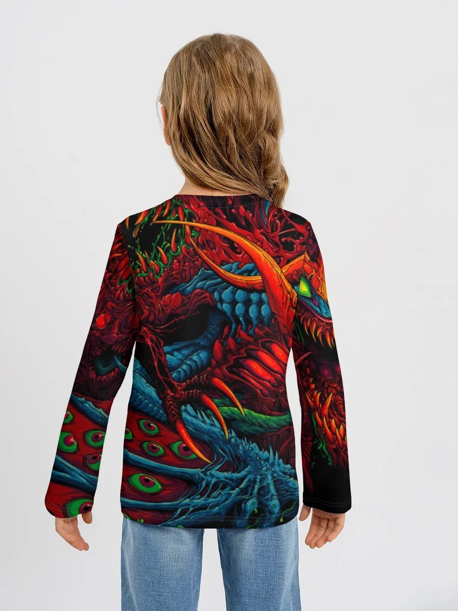 Детский лонгслив / CS GO:HYPER BEAST