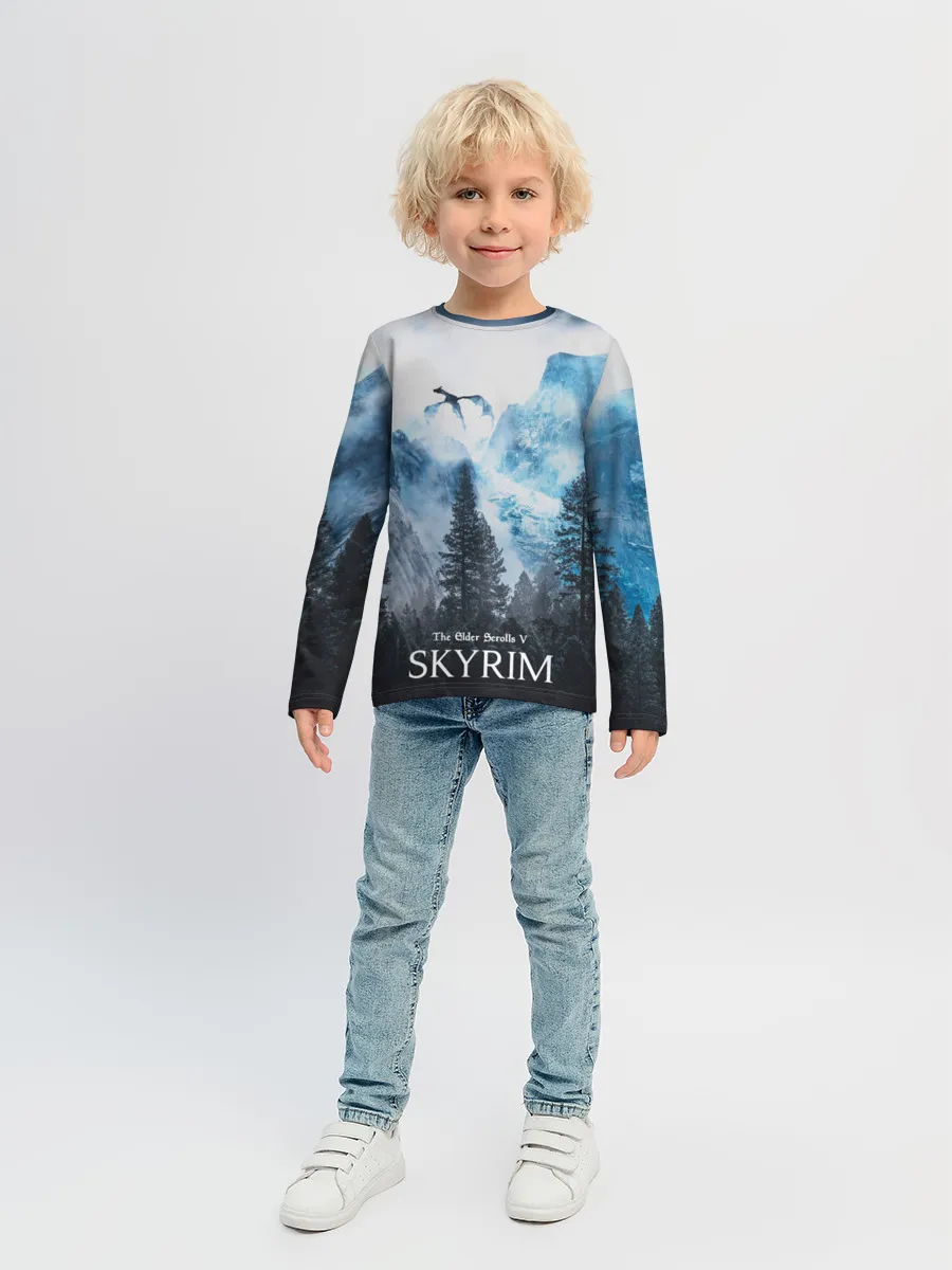 Детский лонгслив / Skyrim