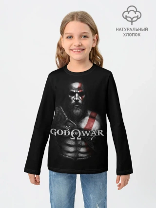 Детский лонгслив / God of War
