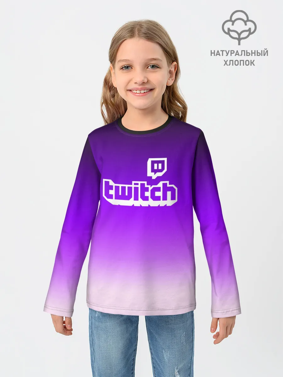 Детский лонгслив / Twitch