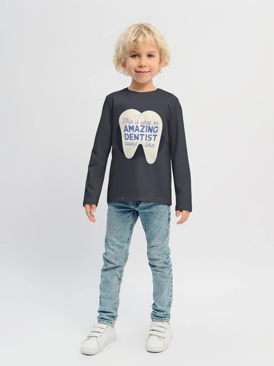 Детский лонгслив / Дантист