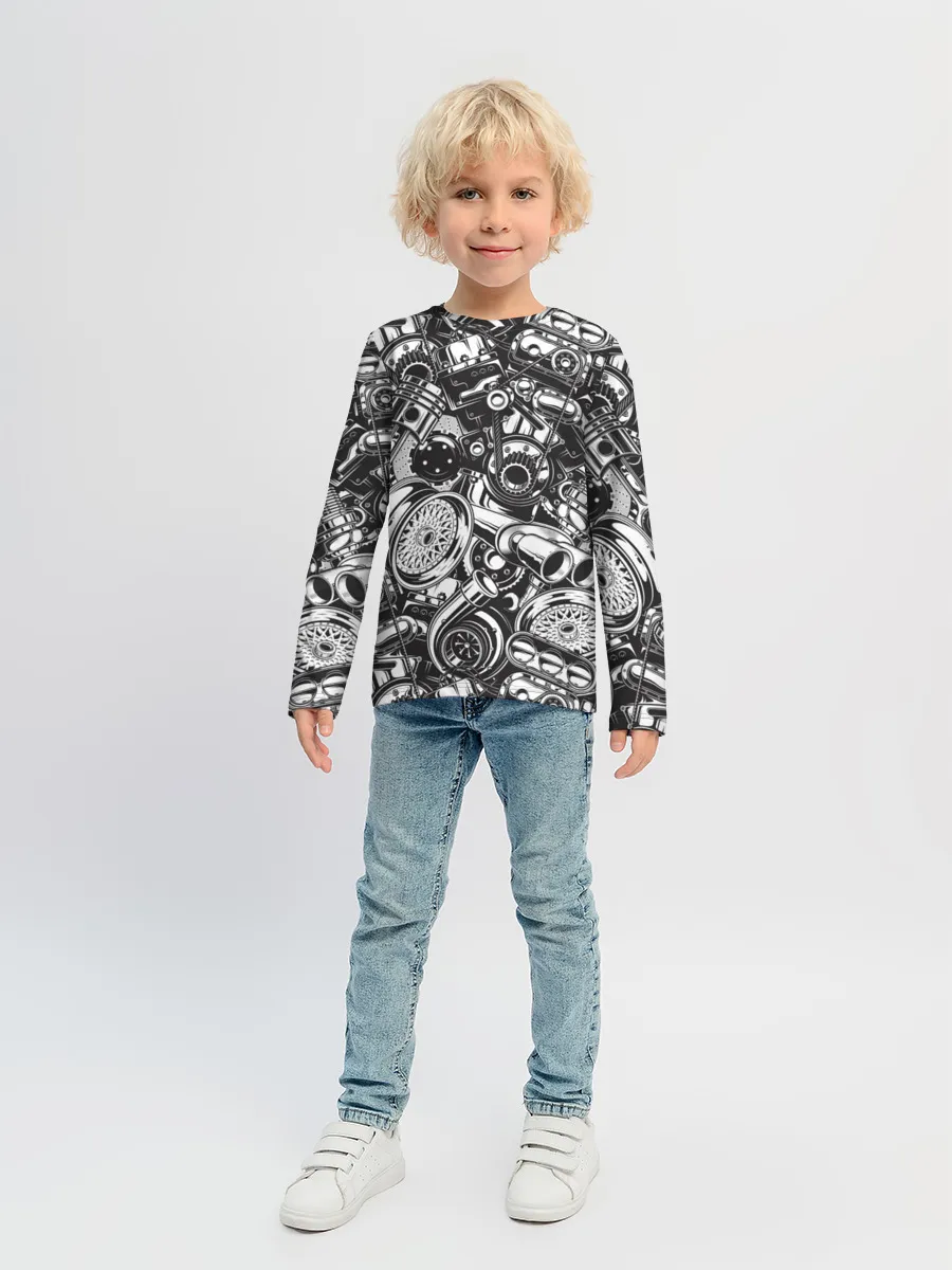 Детский лонгслив / Автомобильные детали