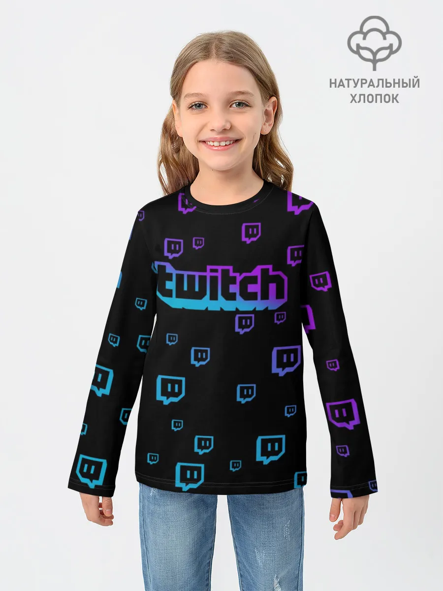 Детский лонгслив / Twitch