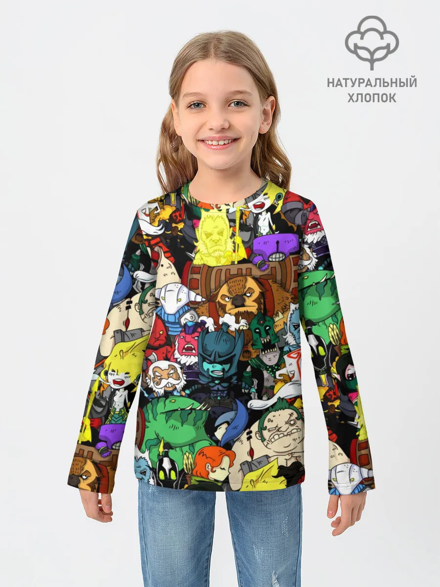Детский лонгслив / Дота 2