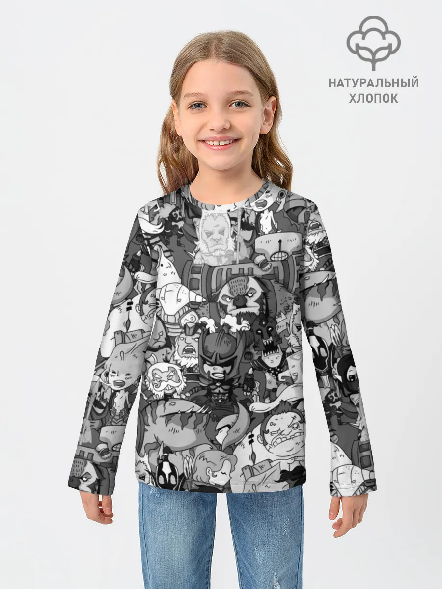 Детский лонгслив / Дота 2