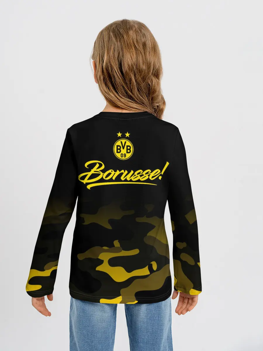 Детский лонгслив / Боруссия Дортмунд