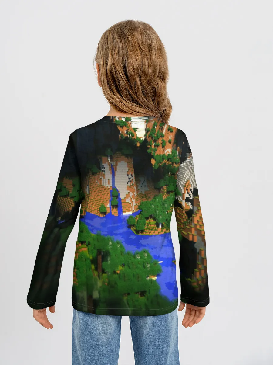 Детский лонгслив / Minecraft