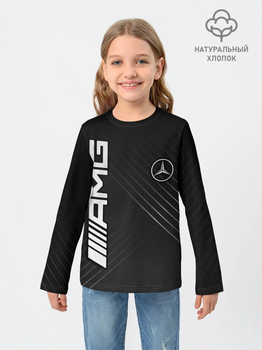 Детский лонгслив / Mercedes