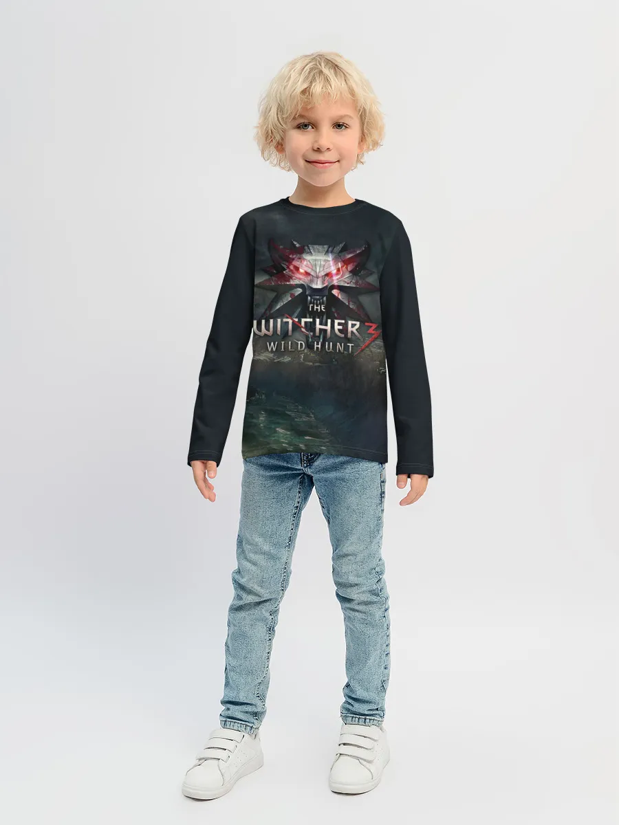 Детский лонгслив / The Witcher 3: Wild Hunt
