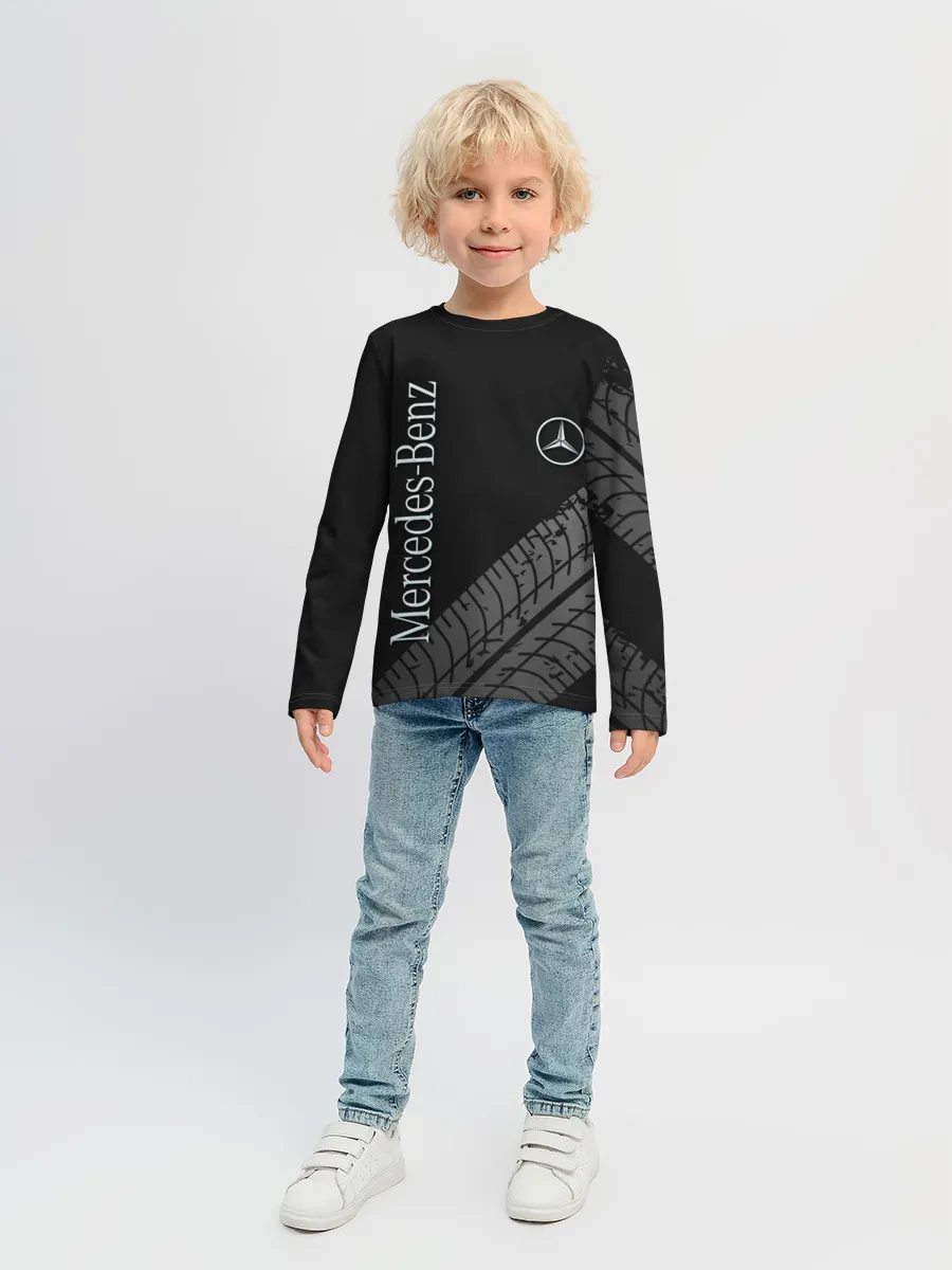 Детский лонгслив / Mercedes