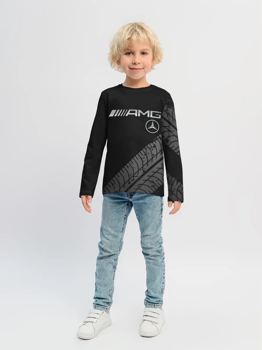 Детский лонгслив / Mercedes
