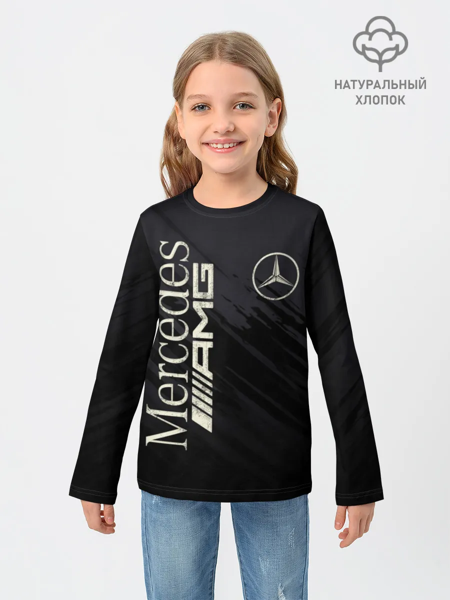 Детский лонгслив / Mercedes