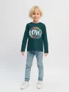 Детский лонгслив / All You Need is Love