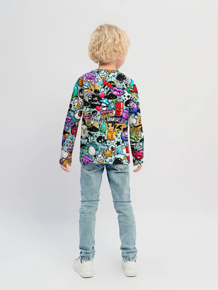 Детский лонгслив / Стикерпак