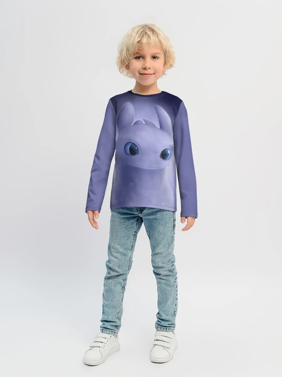 Детский лонгслив / Как приручить дракона
