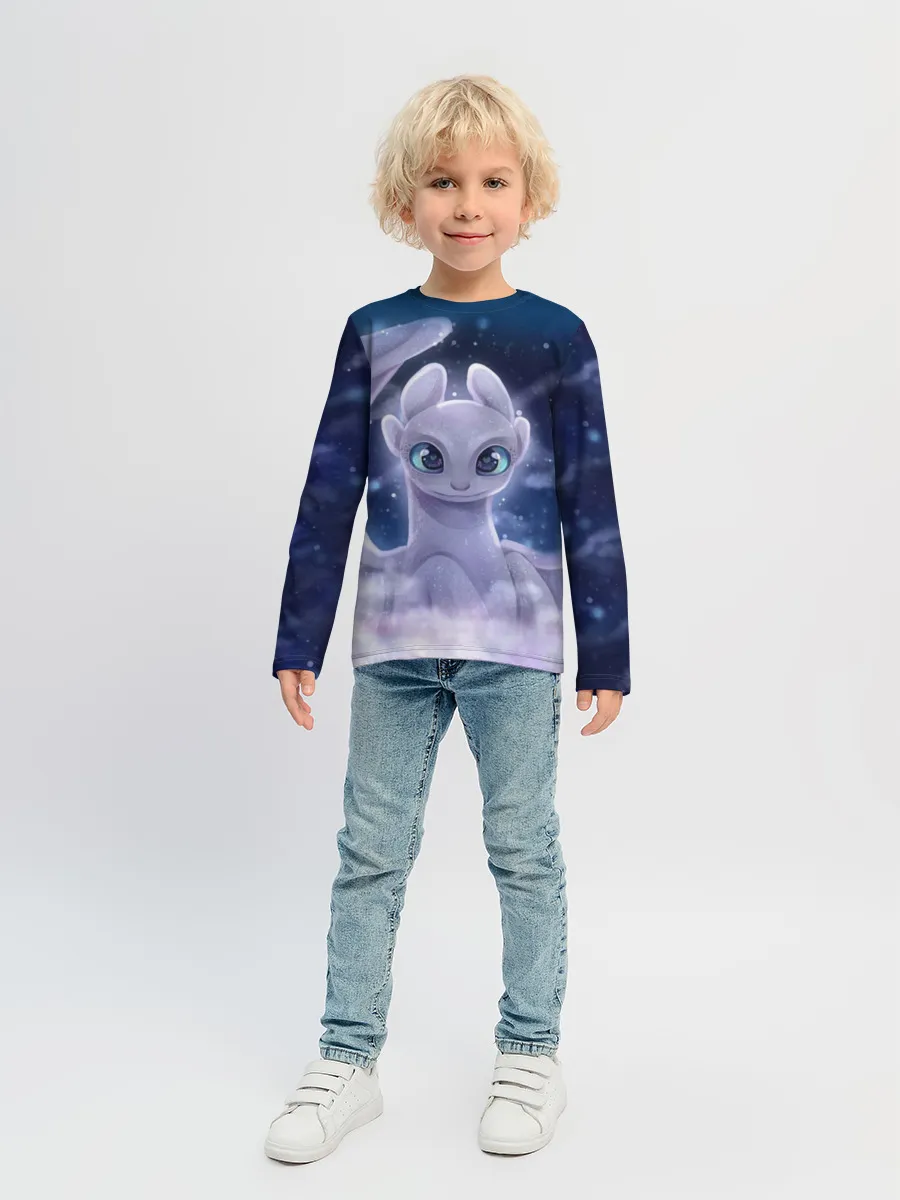 Детский лонгслив / Как приручить дракона